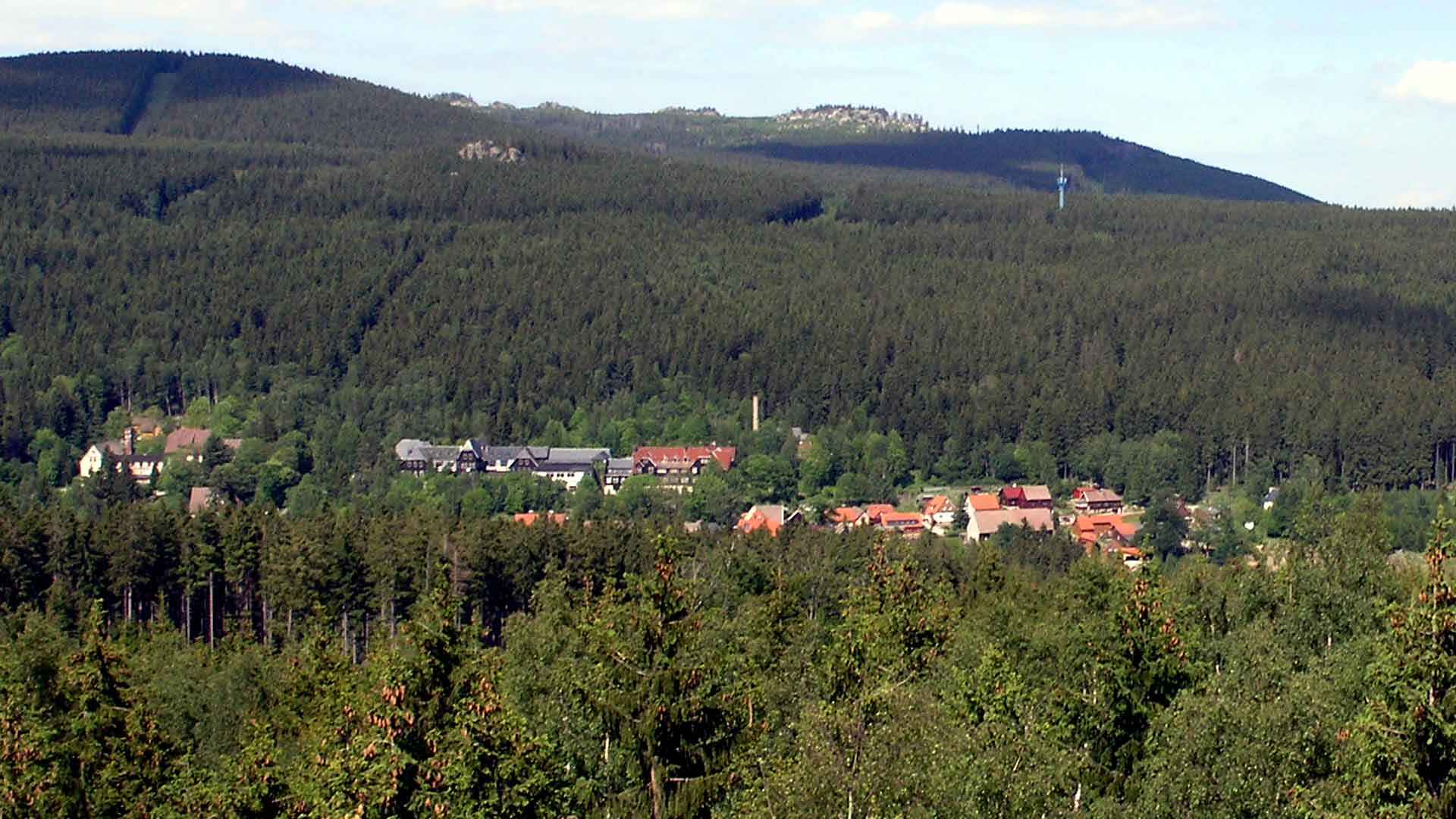 Blick vom Wurmberg nach Schierke