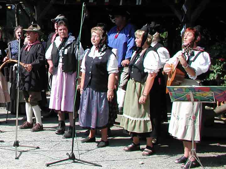 Folkloregruppe aus dem Harz