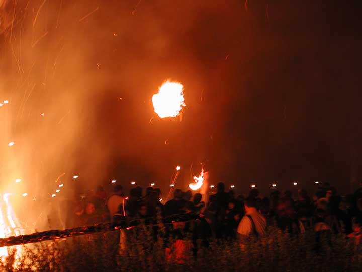 Walpurgisfeuer im Harz