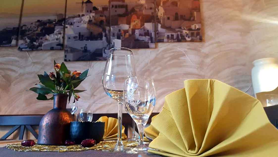 Griechisches Restaurant Santorini in Wernigerode - gepflegt Speisen